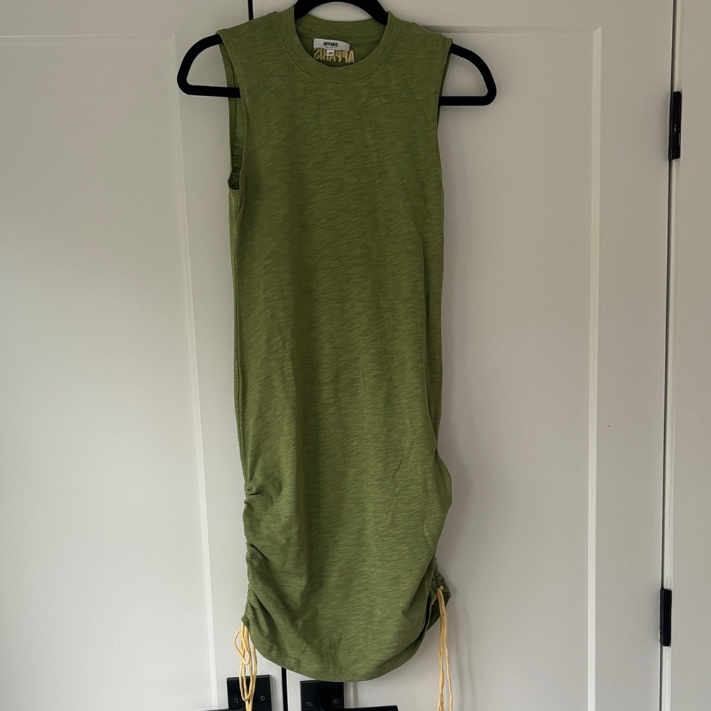 Apparis Olive Green Dress
